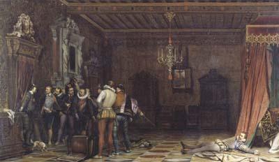 Jean Auguste Dominique Ingres The Murder of the Duke of Guise (mk05) Sweden oil painting art